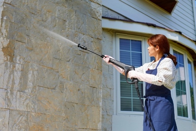 Pressure washing