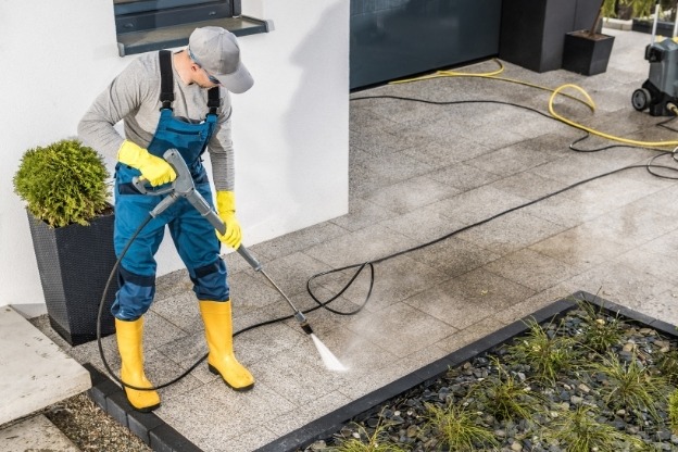 pressure wash your home in Clarksville
