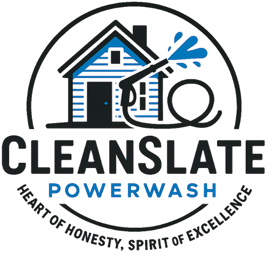 Cleanslatepowerwash logo